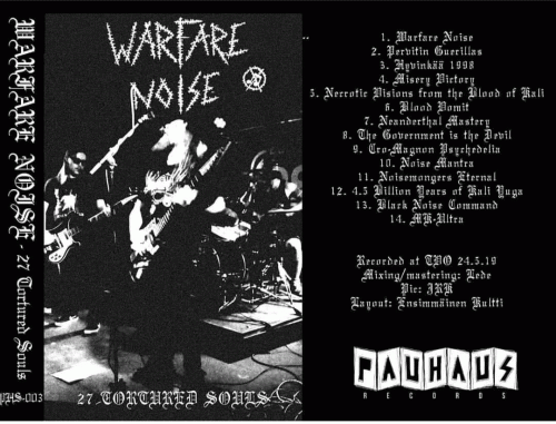 Warfare Noise (FIN) : 27 Tortured Souls